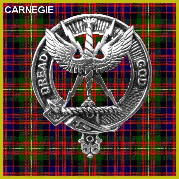 Carnegie Scottish Clan Badge Sporran, Leather