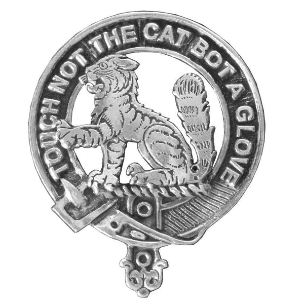 Gow Scottish Clan Badge Sporran, Leather