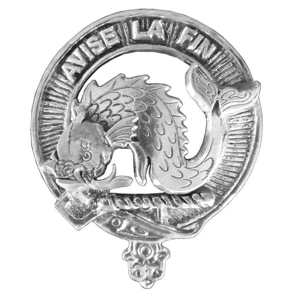 Kennedy Scottish Clan Badge Sporran, Leather