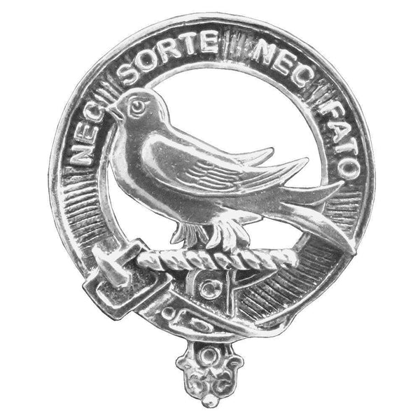 Rutherford Scottish Clan Badge Sporran, Leather