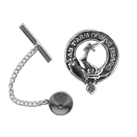 MacQuarrie Clan Crest Scottish Tie Tack/ Lapel Pin