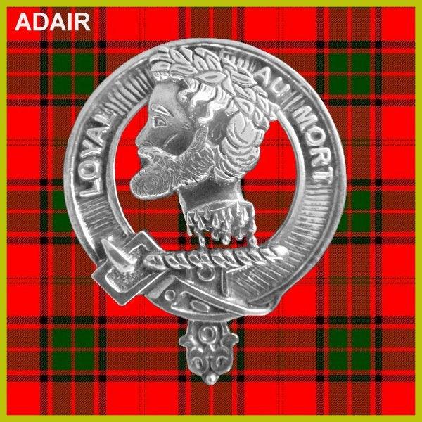 Adair Clan Crest Interlace Kilt Belt Buckle