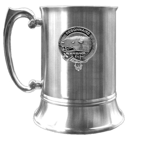 Bethune Scottish Clan Crest Badge Tankard