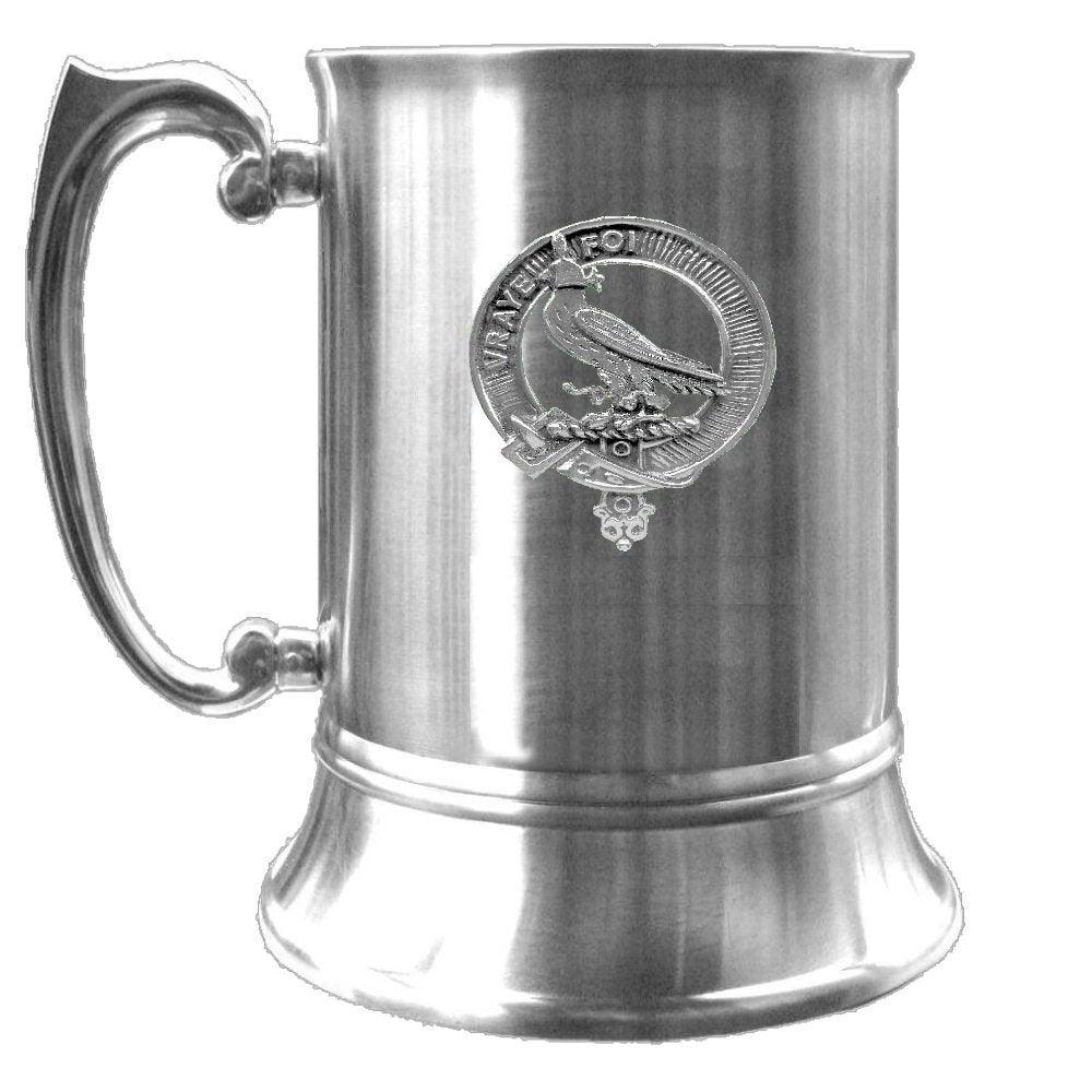 Boswell Scottish Clan Crest Badge Tankard