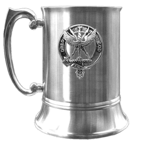Carnegie Scottish Clan Crest Badge Tankard