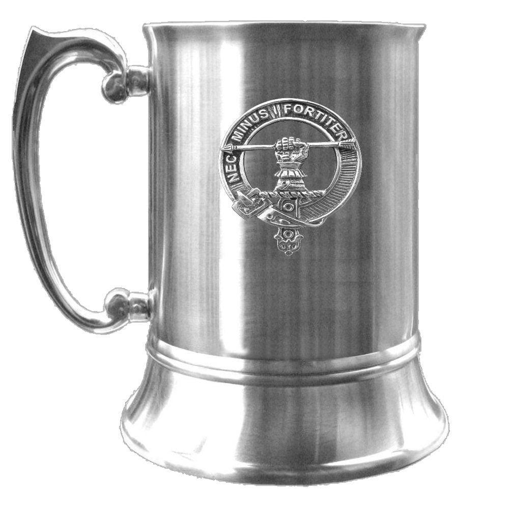 Cuthbert Scottish Clan Crest Badge Tankard