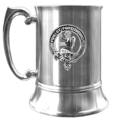 Farquharson Scottish Clan Crest Badge Tankard