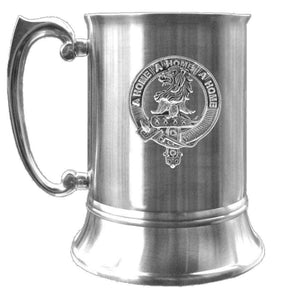 Home Scottish Clan Crest Badge Tankard