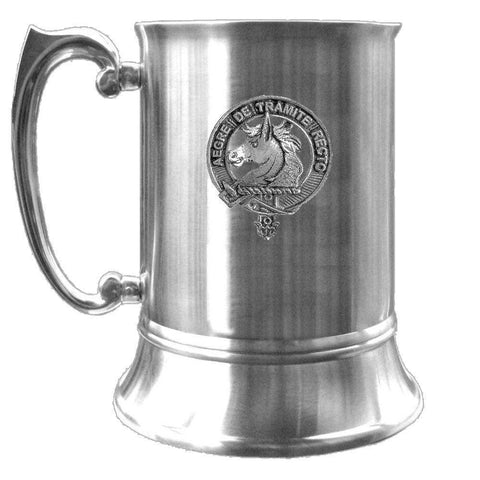 Horsburgh Scottish Clan Crest Badge Tankard