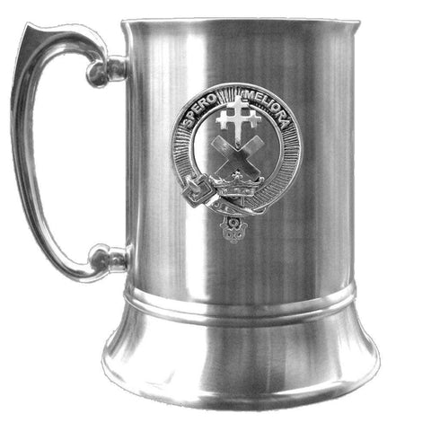 Moffat Scottish Clan Crest Badge Tankard