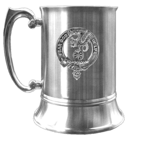 Somerville Scottish Clan Crest Badge Tankard