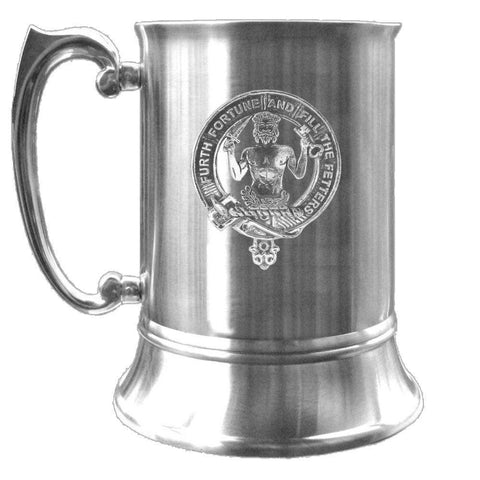 Stewart (Athol) Scottish Clan Crest Badge Tankard
