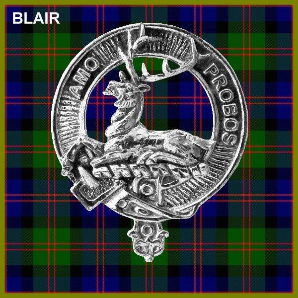 Blair Scottish Clan Badge Sporran, Leather