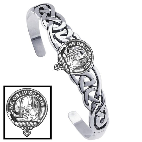 Campbell Argyll Clan Crest Celtic Cuff Bracelet