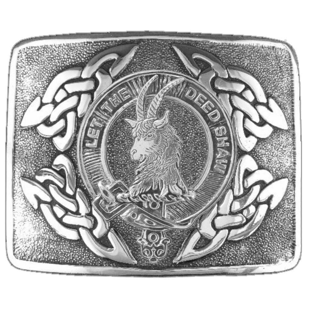 Graham (Montrose) Clan Crest store Interlace Kilt Buckle, Scottish Badge