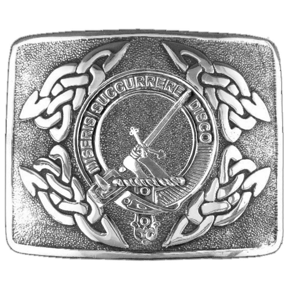 MacNab Clan Crest hot Interlace Kilt Buckle, Scottish Badge