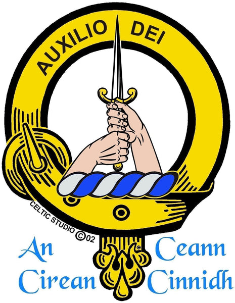 Muirhead Clan Crest Interlace Kilt Belt Buckle