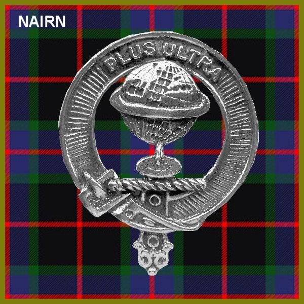 Nairn Clan Crest Interlace Kilt Belt Buckle