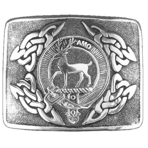 Scott Clan Crest Interlace Kilt Belt Buckle