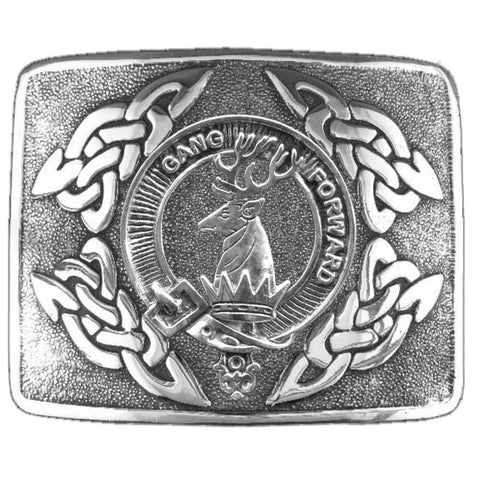 Stirling Clan Crest Interlace Kilt Belt Buckle