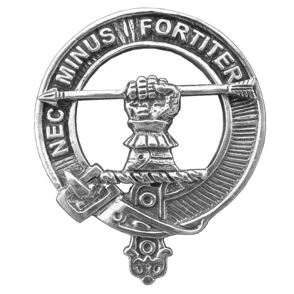 Cuthbert Scottish Clan Badge Sporran, Leather