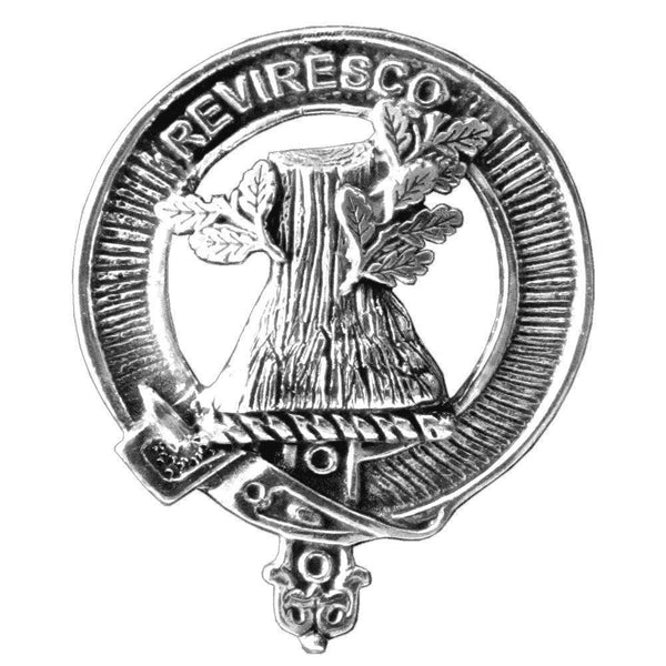 MacEwan Scottish Clan Badge Sporran, Leather
