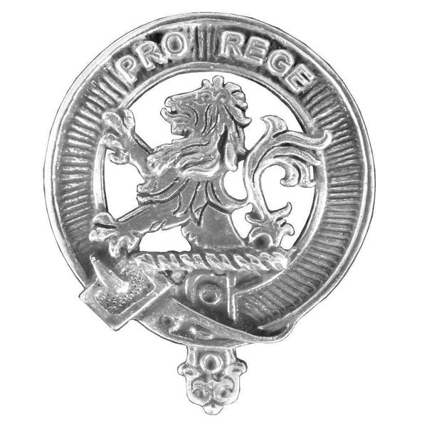 MacFie Scottish Clan Badge Sporran, Leather