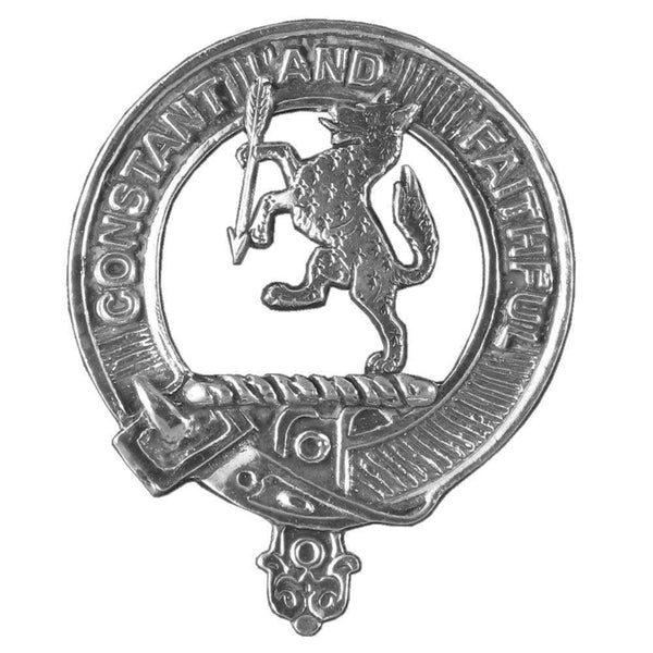 MacQueen Scottish Clan Badge Sporran, Leather