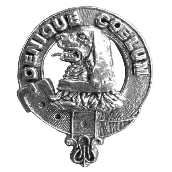 Melville Scottish Clan Badge Sporran, Leather