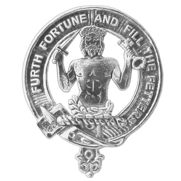 Murray (Savage) Scottish Clan Badge Sporran, Leather