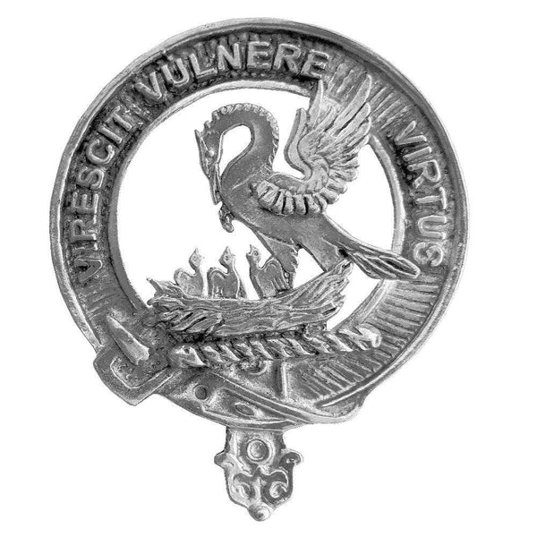 Stewart (Royal) Scottish Clan Badge Sporran, Leather