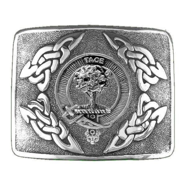 MacNeill Barra deals Clan Crest Interlace Kilt Buckle, Scottish Badge