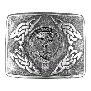 Abercrombie Clan Crest Interlace Kilt Belt Buckle