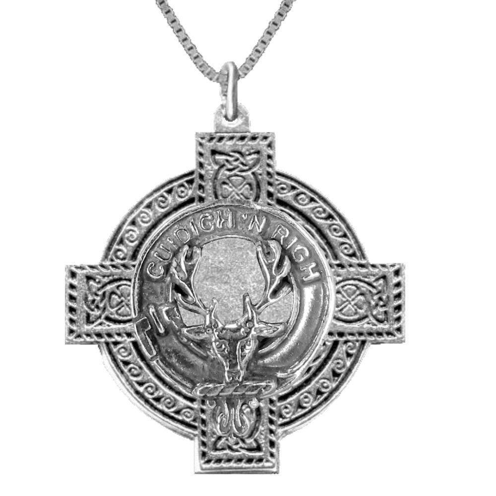 MacKenzie (Seaforth) Clan Crest Celtic Cross Pendant Scottish ~ CLP04