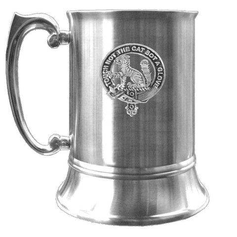 Gow Scottish Clan Crest Badge Tankard