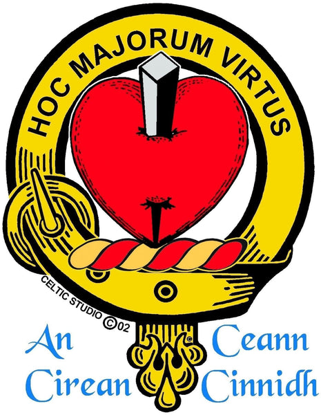 Logan Scottish Clan Crest Heart Shot T-Shirt
