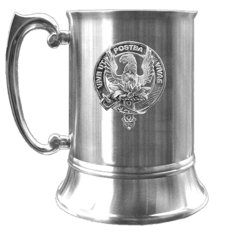 Johnston (Caskieben) Scottish Clan Crest Badge Tankard