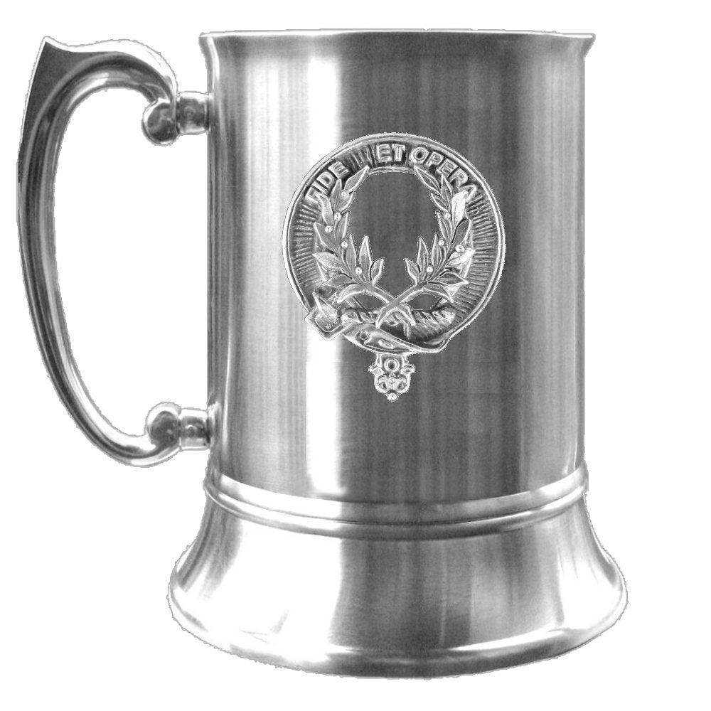 MacArthur Scottish Clan Crest Badge Tankard