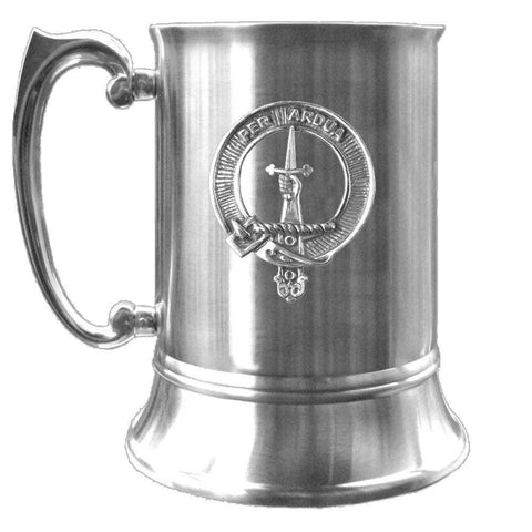 MacIntyre Scottish Clan Crest Badge Tankard