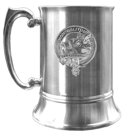 MacTavish Scottish Clan Crest Badge Tankard