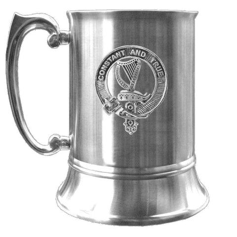 Rose Scottish Clan Crest Badge Tankard