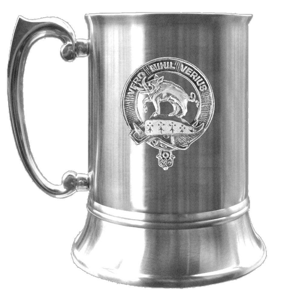 Weir Scottish Clan Crest Badge Tankard