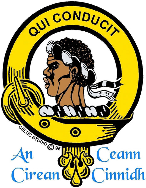 Borthwick Clan Crest Celtic Cuff Bracelet