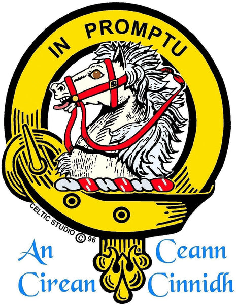 Dunbar Clan Crest Celtic Cuff Bracelet