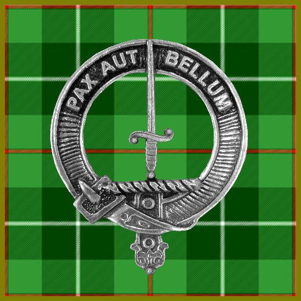 Blaine Clan Crest Interlace Kilt Belt Buckle