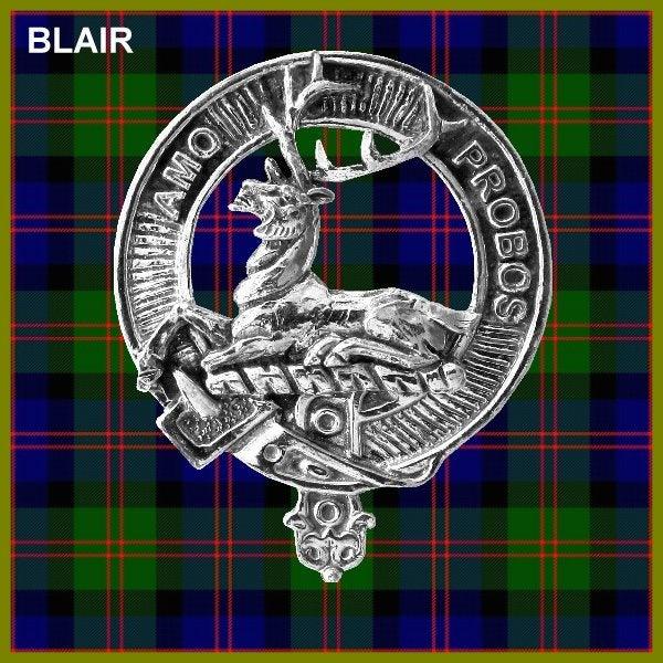 Blair Clan Crest Interlace Kilt Belt Buckle