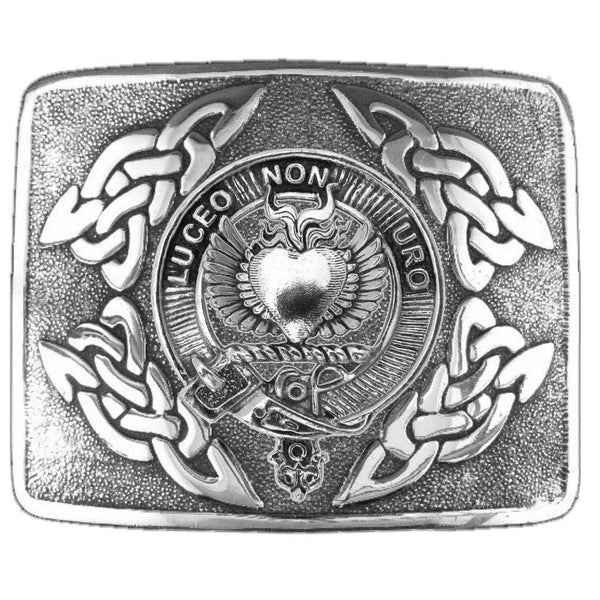Smith Clan Crest Interlace Kilt Belt Buckle