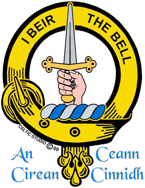 Bell Clan Crest Regular Buckle