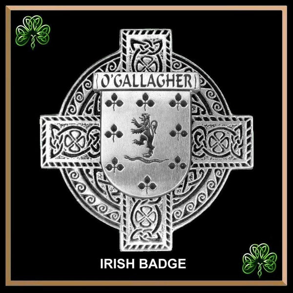 Gallagher Irish Coat of Arms Regular Buckle ~ All Irish Names