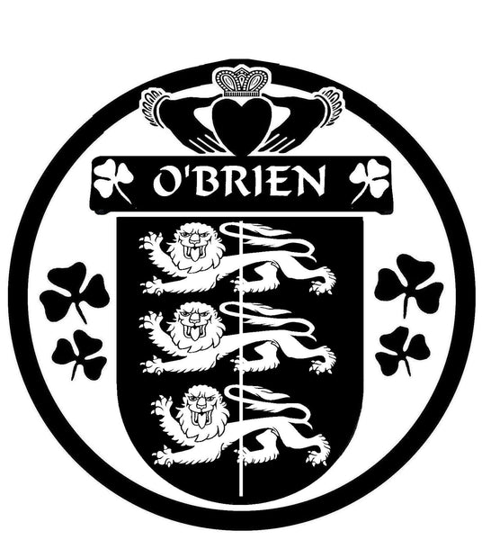 O'Brien Irish Coat of Arms Disk Lapel Pin/ Tie Tack